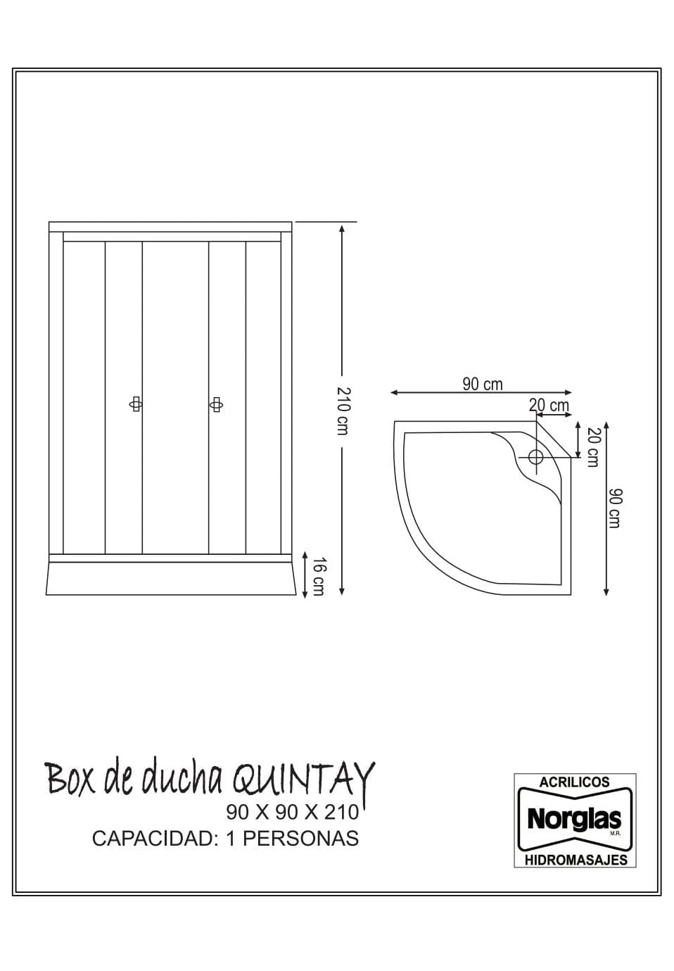 Box de ducha Quintay