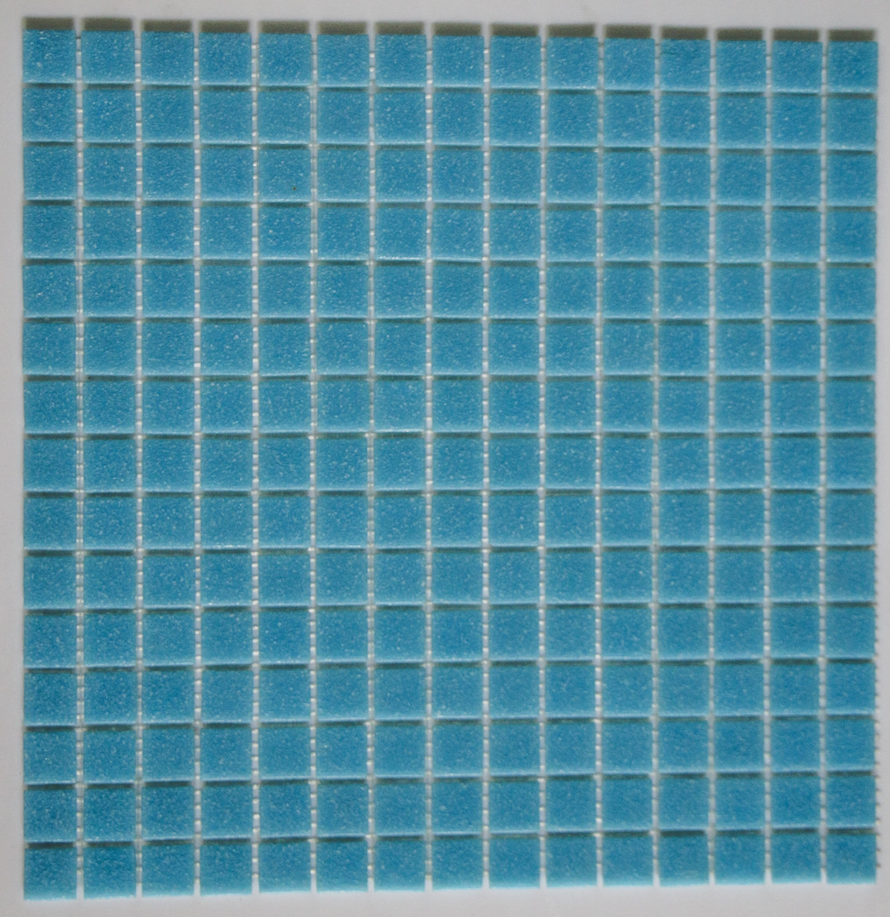 Mosaico Piscina 32.7x32.7 cm Unicolor Celeste